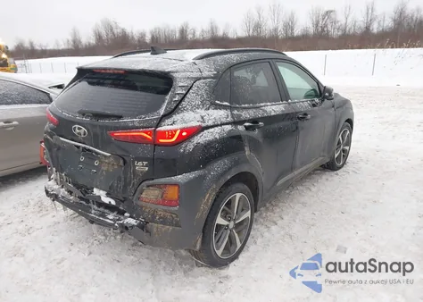 2020 Hyundai Kona Limited z USA, uszkodzony, nr VIN KM8K3CA56LU463328